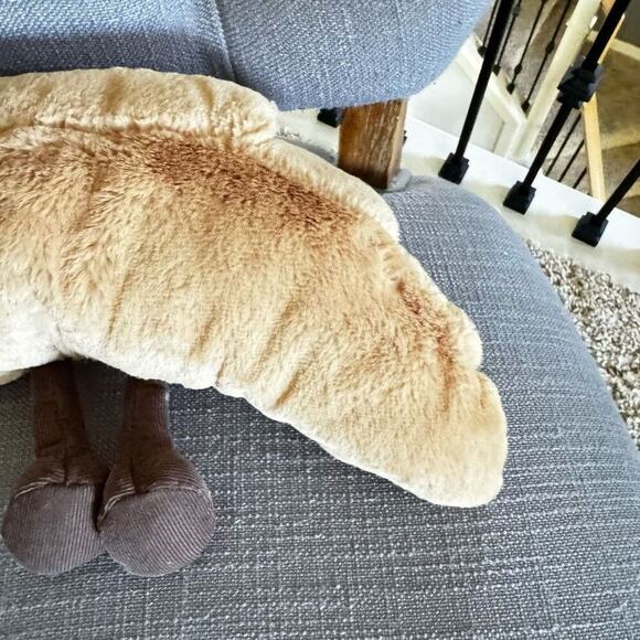 Jellycat Croissant  MEDIUM FAST SHIP NEW Amuseables Croissant - Picture 10 of 11